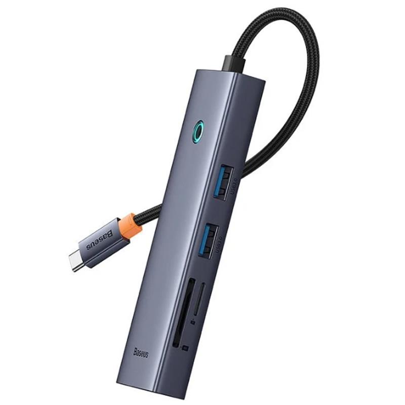 BASEUS ULTRAJOY 7IN1 HUB GİRİŞ:TYPE-C , ÇIKIŞ:USB X2,TYPE-C X1,HDMI X1,ETH RJ45 X1,MICROSD X1,SDX1 B00052805813-00 