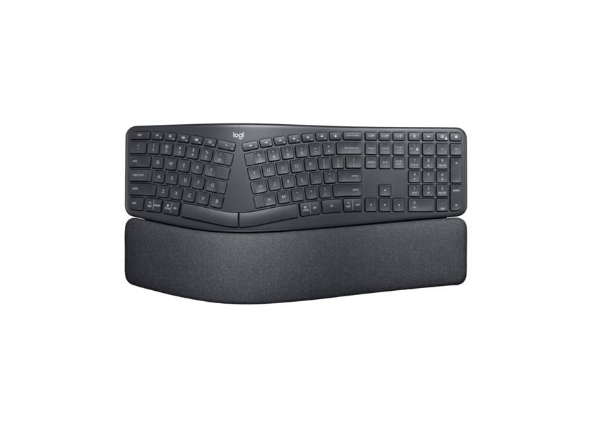 LOGITECH K860 Q TR ERGONOMİK KLAVYE KABLOSUZ SİYAH 920-010109 