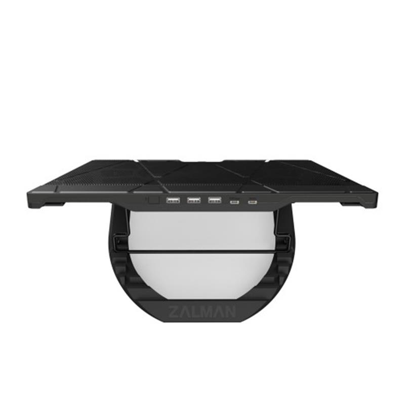 ZALMAN ZM-NS3000 17" 200MM FANLI YUKSEKLIK AYARLI TYPE-C DATA BAĞLANTILI NOTEBOOK STAND VE SOĞUTUCU 