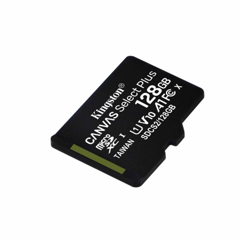 128 GB KINGSTON CANVAS SELECT PLUS MICRO SD CARD CL10 SDCS2/128GB 