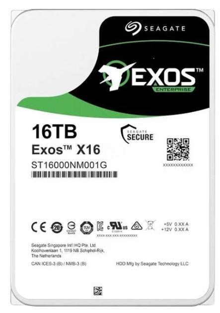16 TB SEAGATE 3.5 EXOS SATA X18 512E 7200RPM 256MB ST16000NM001J (5 YIL RESMI DIST GARANTILI) 