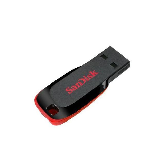 64 GB SANDISK CRUZER GLIDE BLADE BLACK USB BELLEK 2.0 SDCZ50-064G-B35 